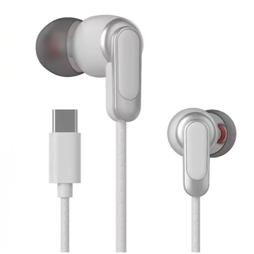 Audífonos Moreka M-927 Alámbricos Manos Libres conector tipo C Micrófono integrado5