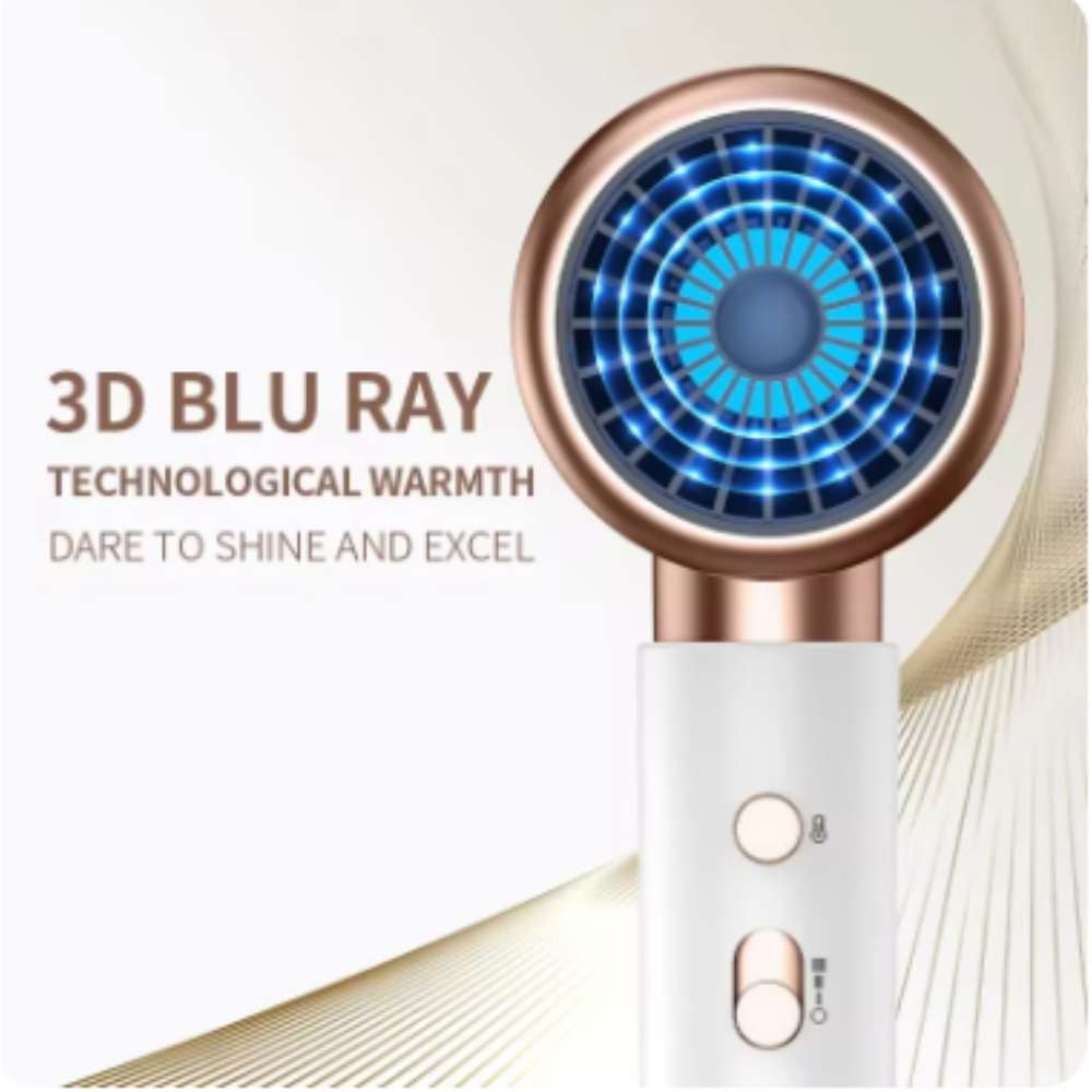 Secador de pelo 1600w, secado rápido, iones negativos, aire frío y caliente MCF-0036