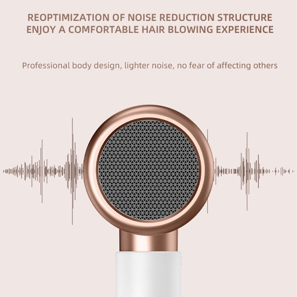 Secador de pelo 1600w, secado rápido, iones negativos, aire frío y caliente MCF-0035