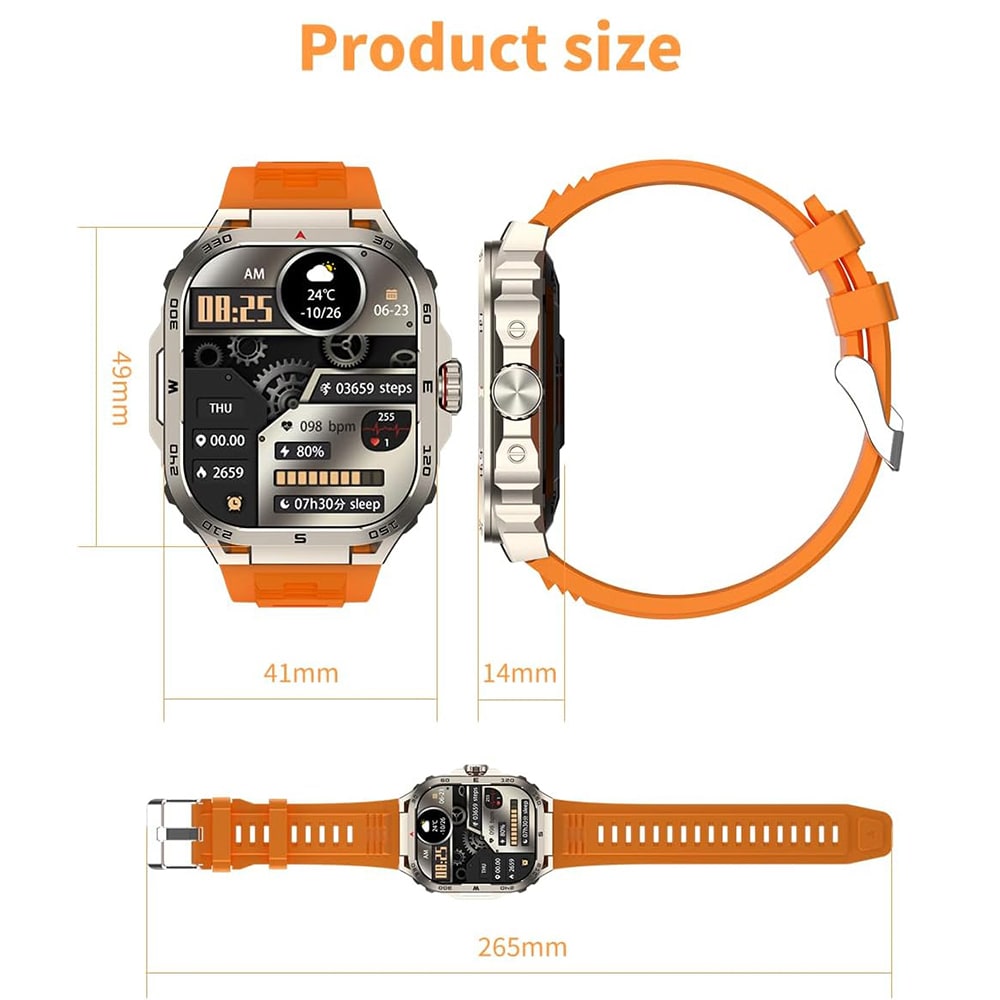 Smart Watch Moreka MGW20 Bluetooth IPX67 2 correas5
