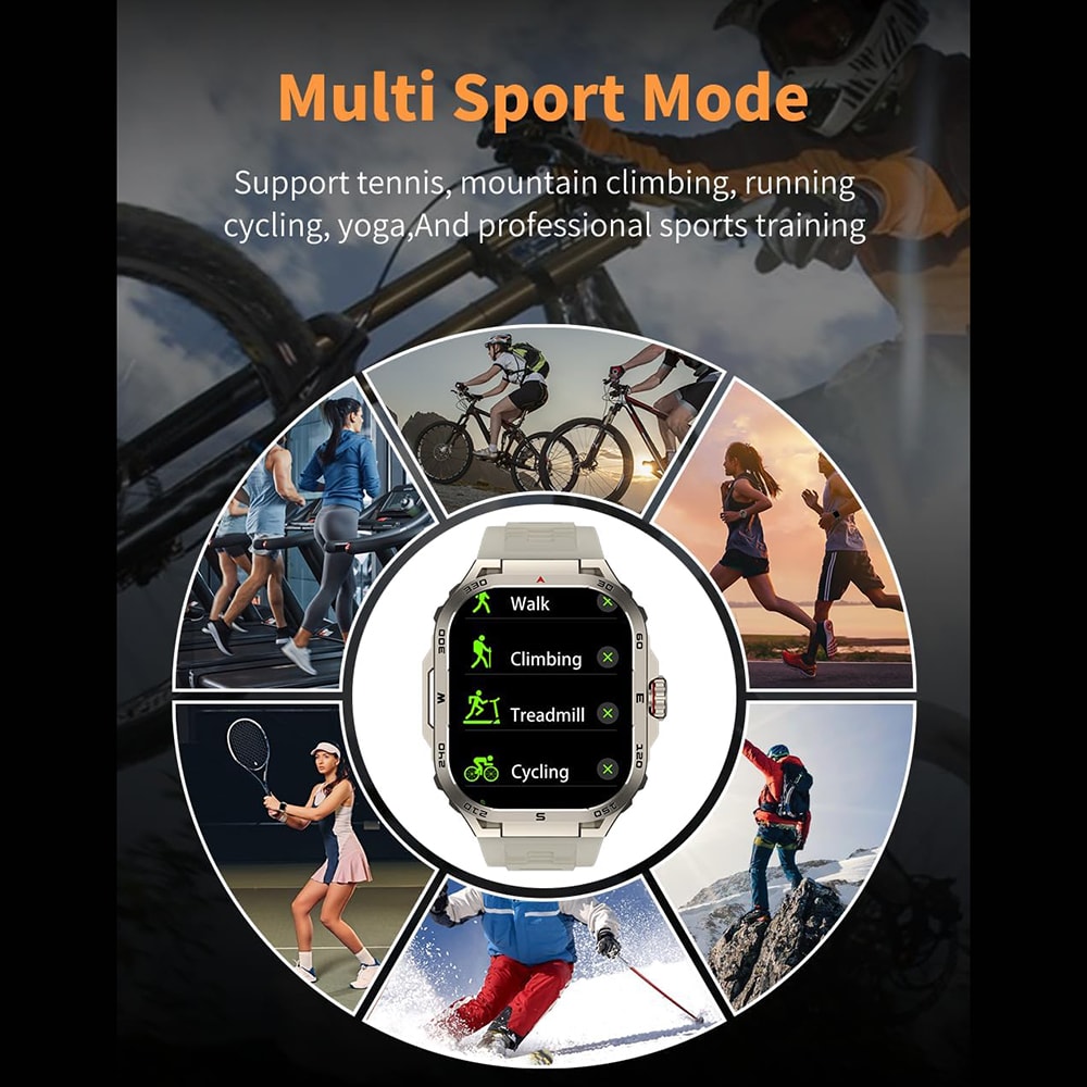 Smart Watch Moreka MGW20  Bluetooth  IPX67 2 correas4