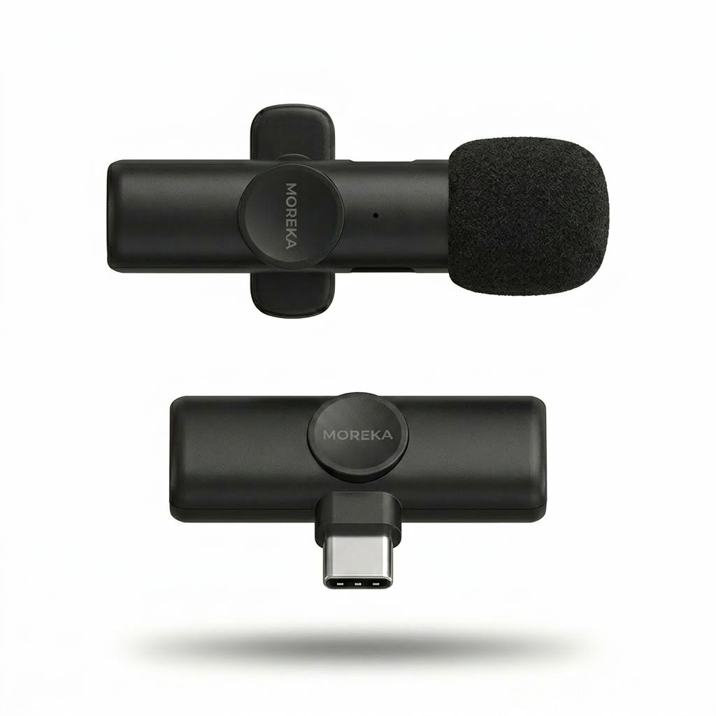 Micrófono  para celular Inalámbrico Pequeño MOREKA ML-02 0