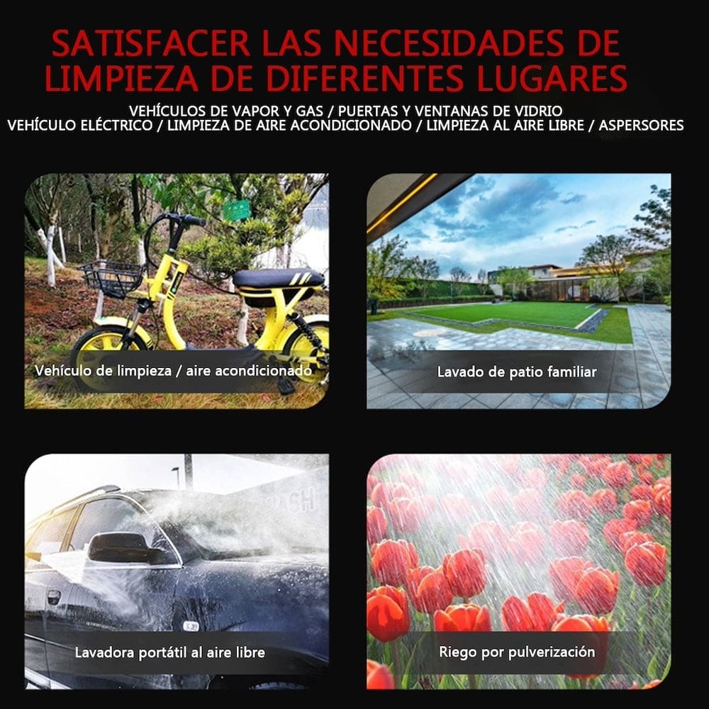 Hidrolavadora Portátil sin Cables 170W 48V MLS-057