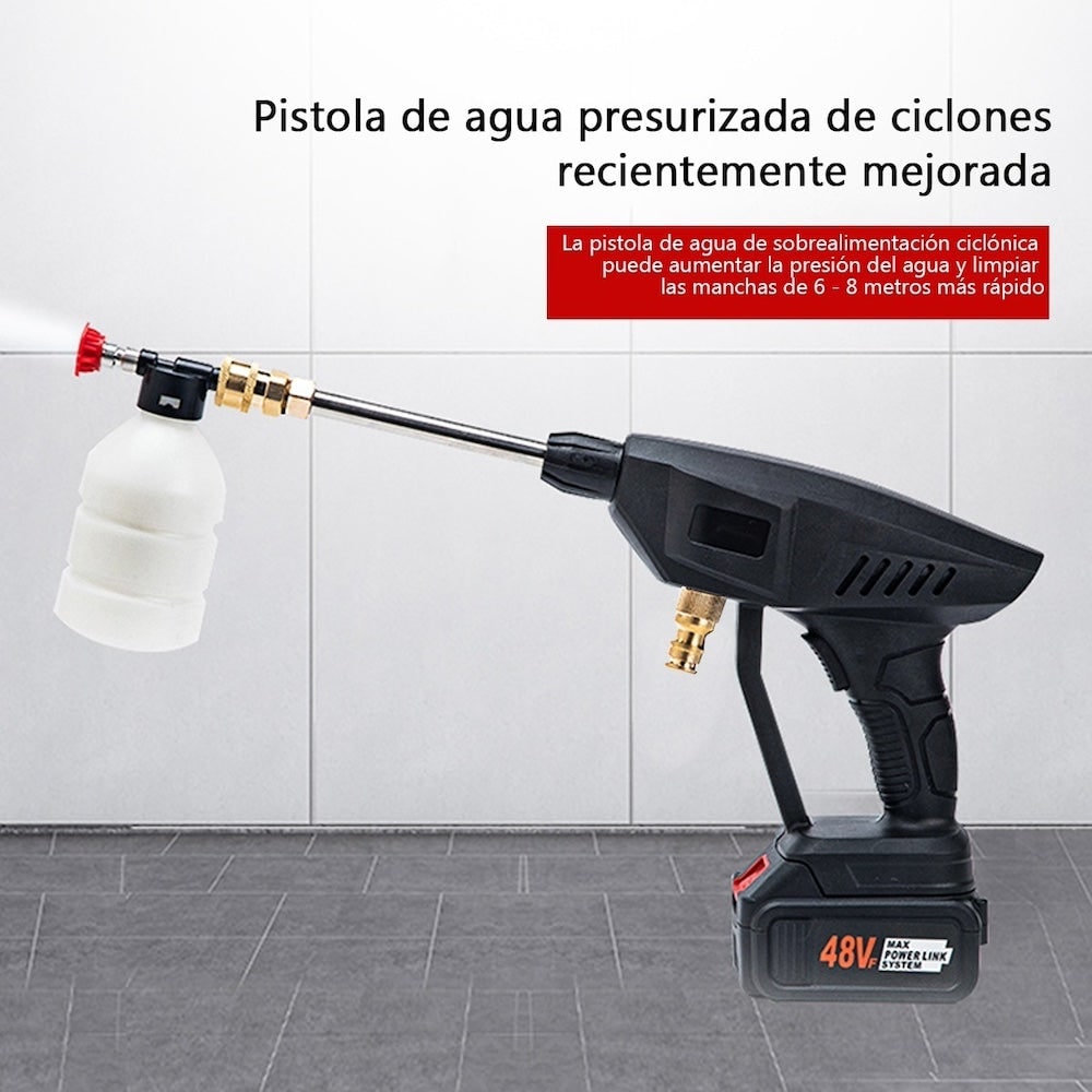 Hidrolavadora Portátil sin Cables 170W 48V MLS-056