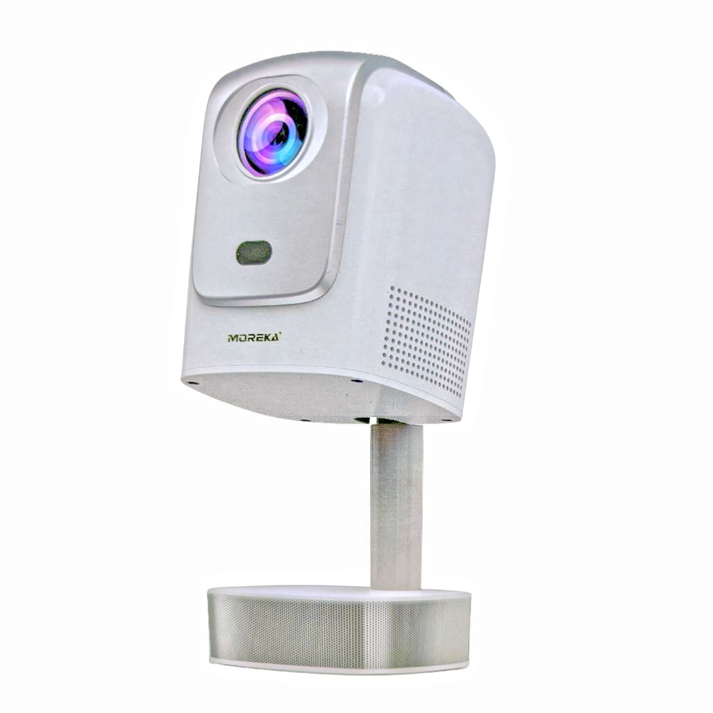 Proyector Android 11 4k Hd Wifi Smart Tv 7600 lumenes HDMI Moreka MOP-08S 0