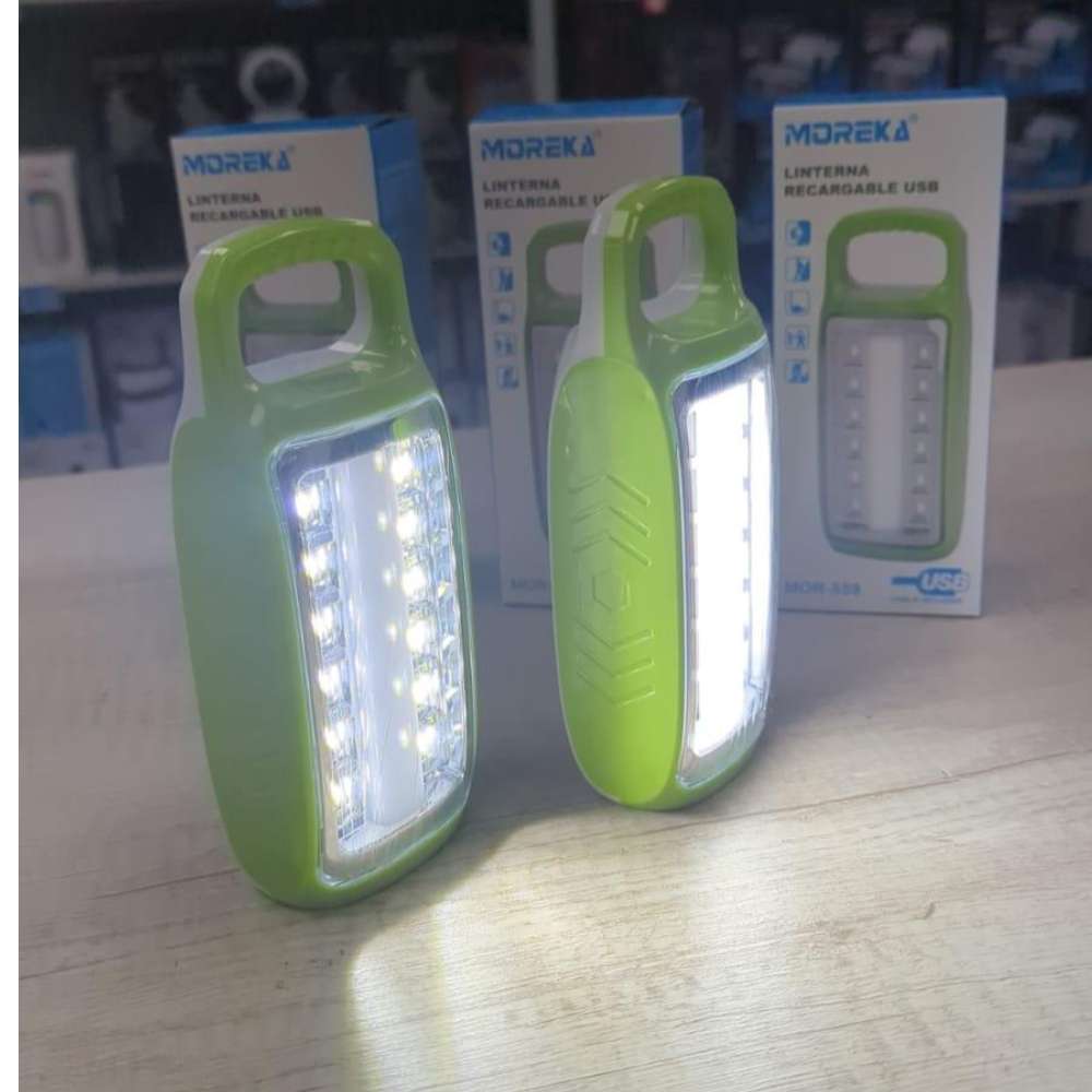Lampara de Emergencia portátil Moreka MOR-559 14 Leds Recargable5