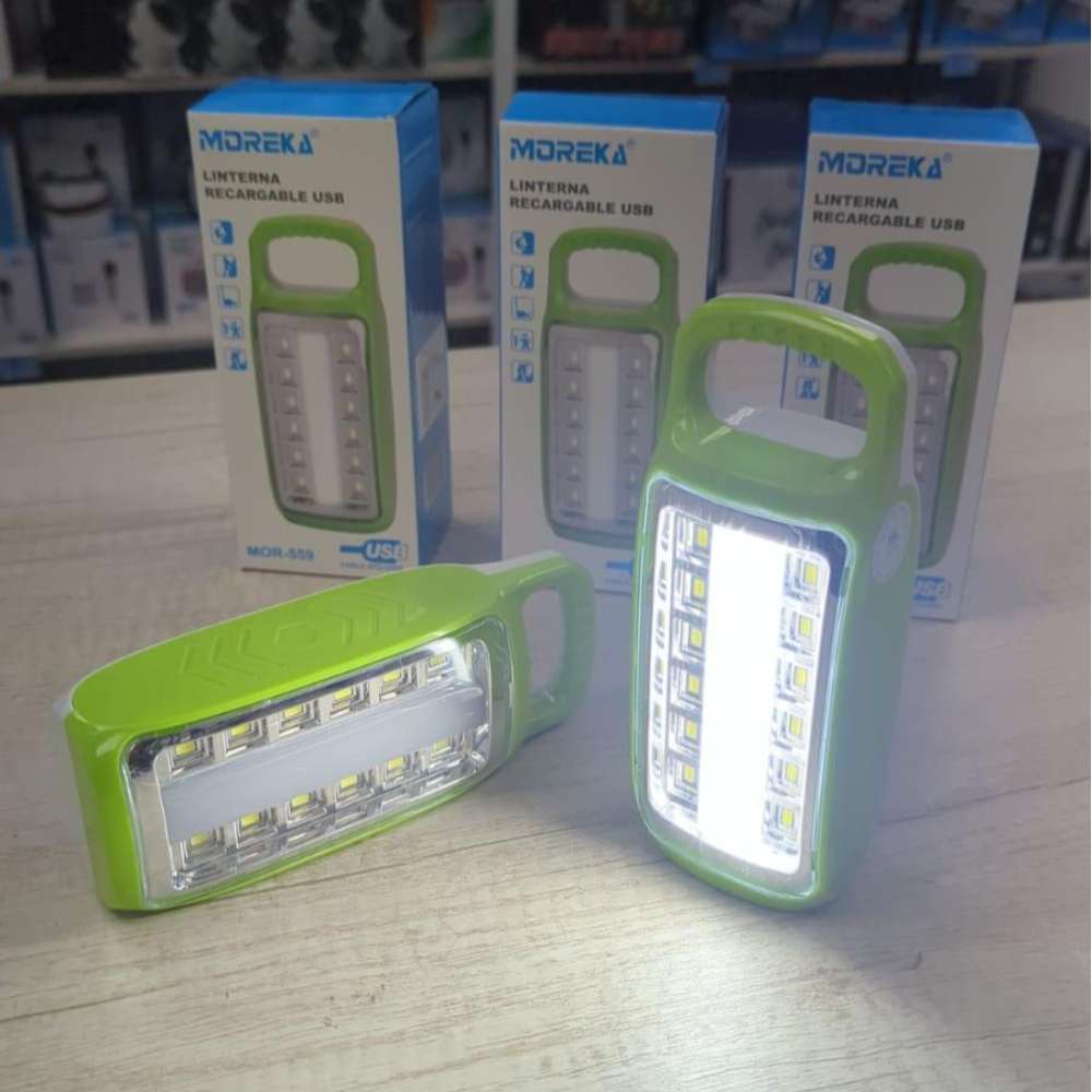 Lampara de Emergencia portátil Moreka MOR-559 14 Leds Recargable3