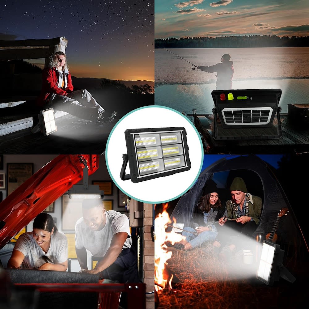 Reflector cargador Solar 200W 6000mAh plegable MOR-2301B6