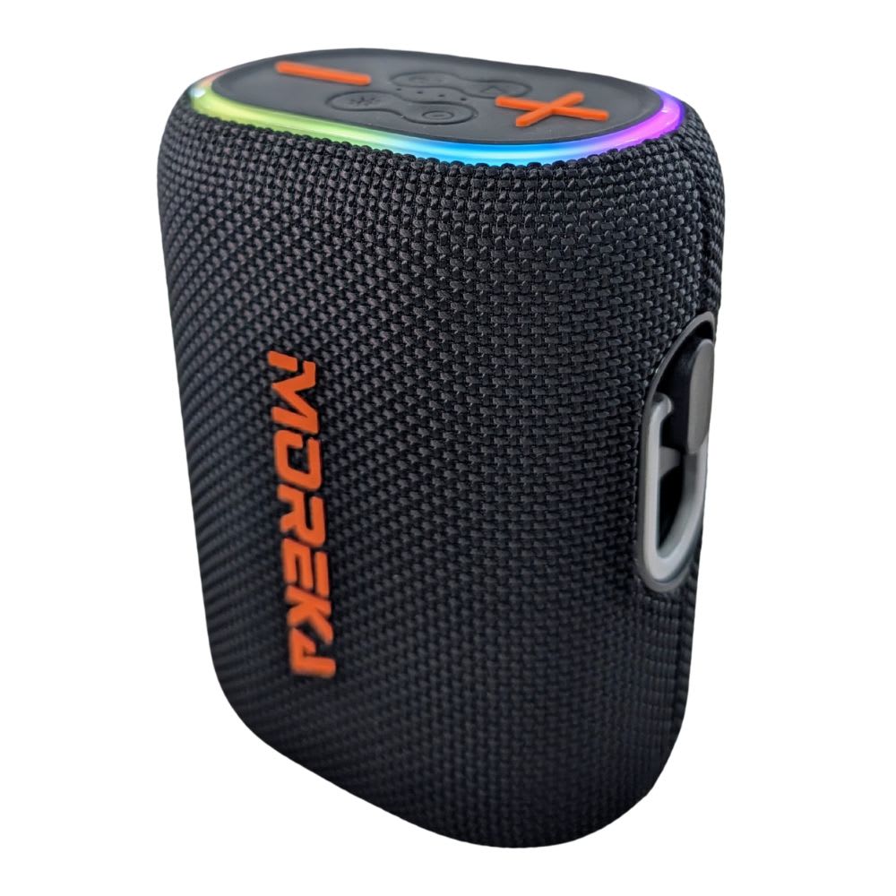 Bocina Power Bank Moreka 439 10W 5000mAh cables tipo IP y C hasta 25 Horas7