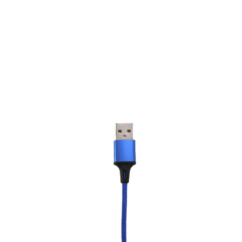 Cable 3 en 1 Moreka CB-046 3.1 A y Datos 1.2 M, Lightning, Tipo C, V87