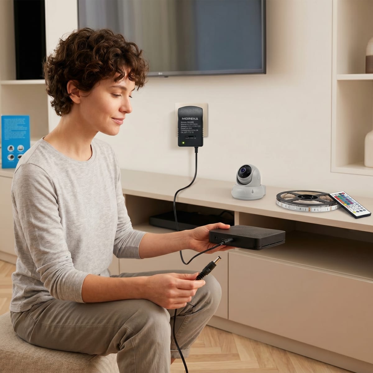 Cargador Universal Moreka 7 Conectores 30w 3a Mr28893