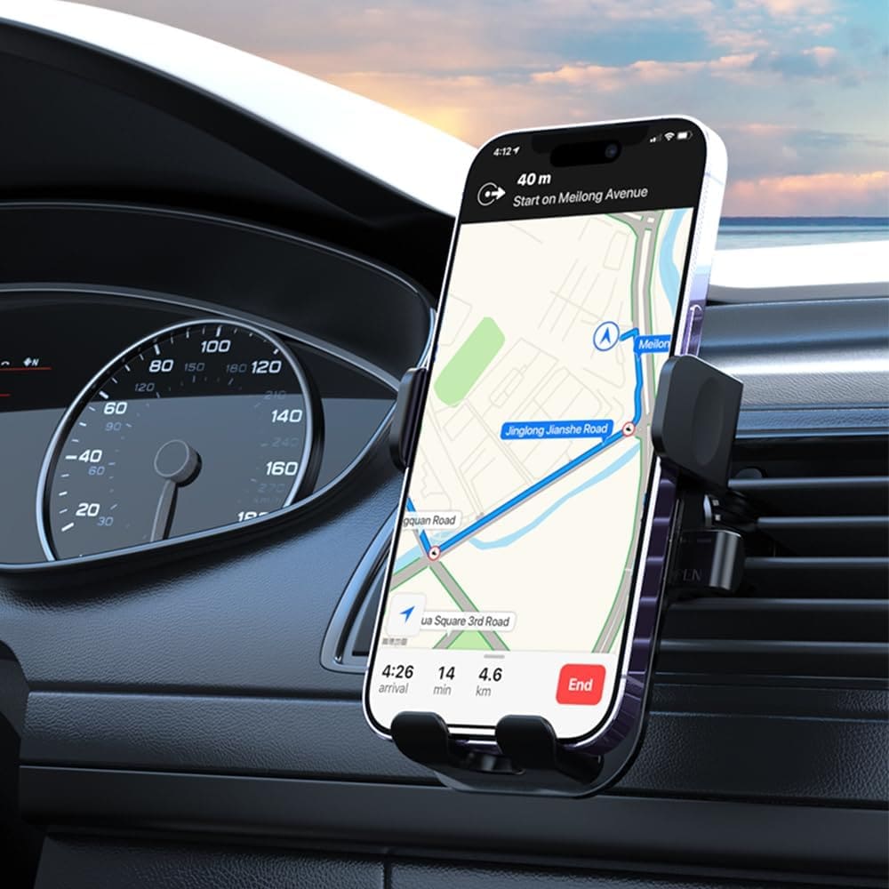 Soporte Automóvil Rendija Ventilación Rotación 360° Moreka6