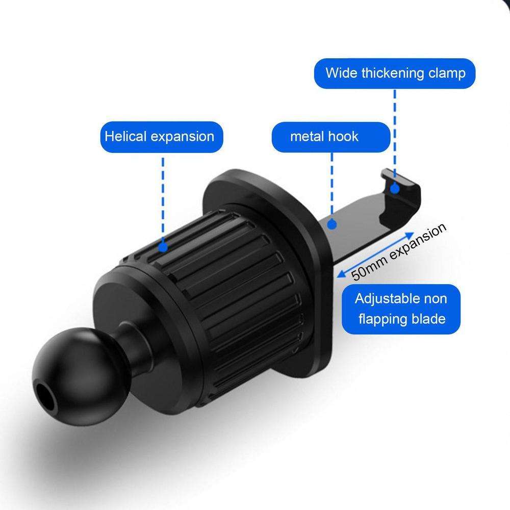 Soporte Automóvil Rendija Ventilación Rotación 360° Moreka Modelo MRT-9336