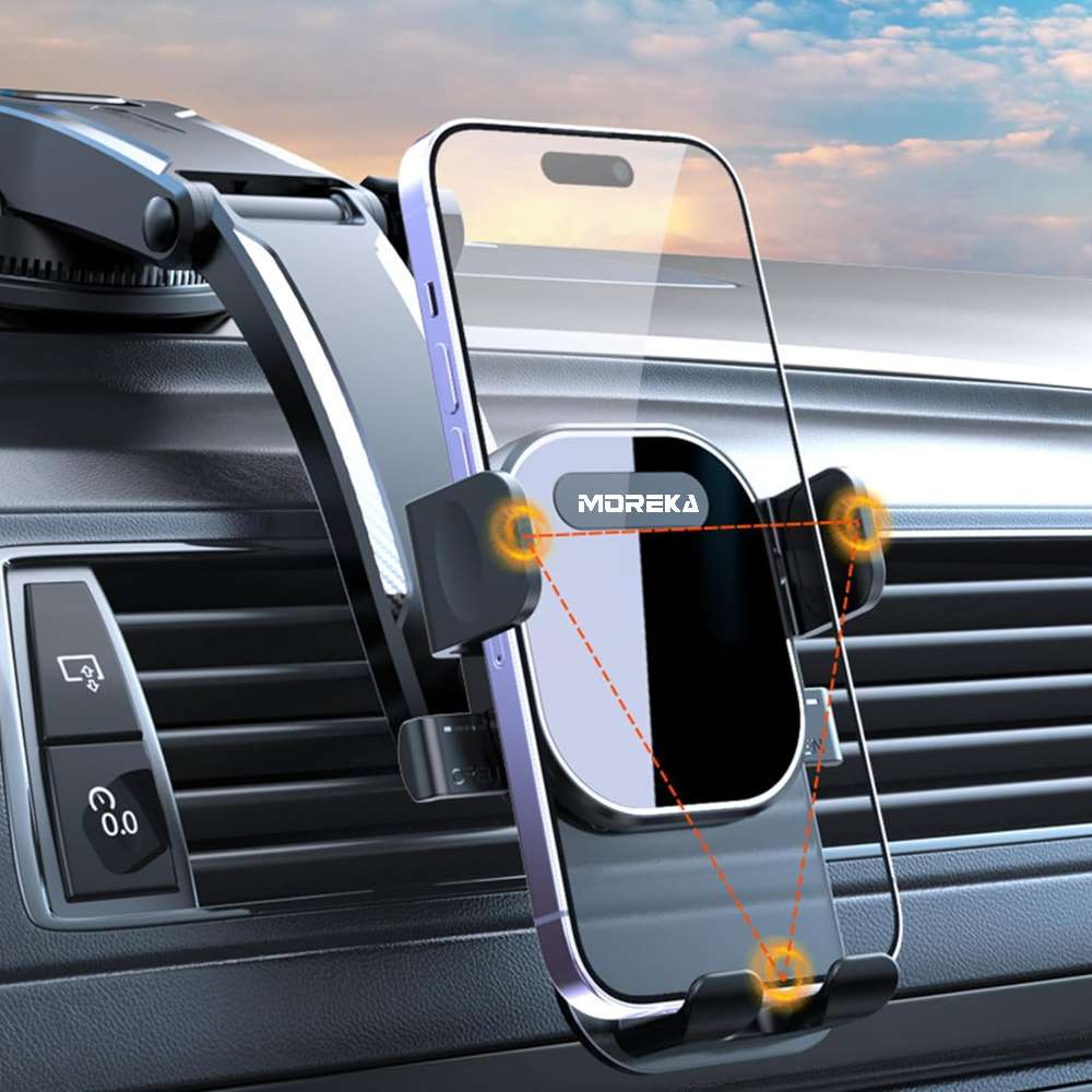 Soporte de celular para carro Moreka MRT-69B3