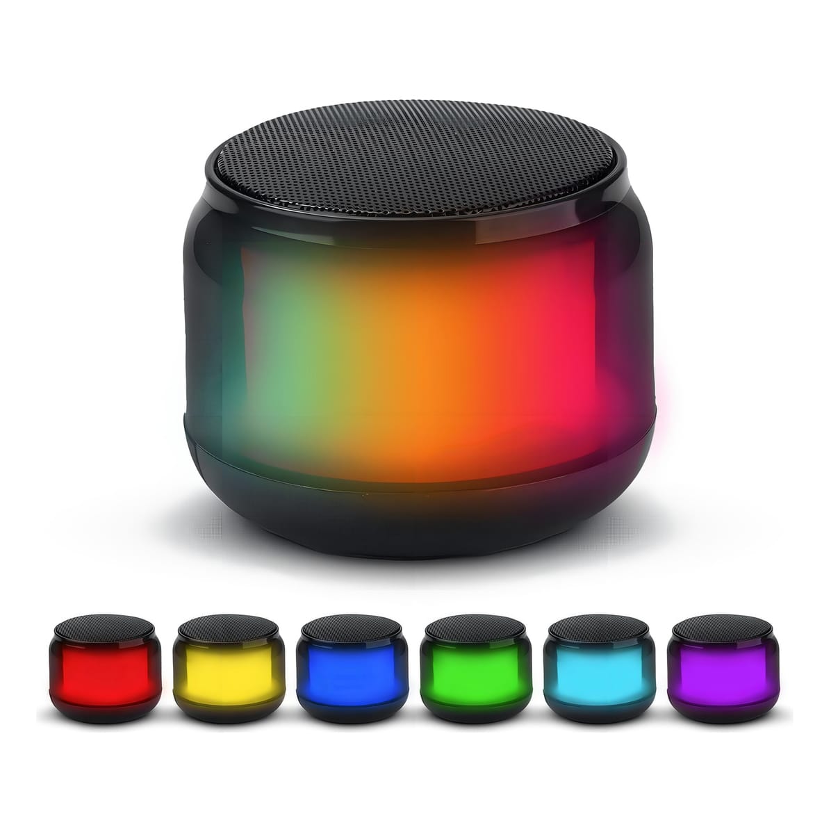Bocina MS300 5W 5000mAh 4-5 hrs de bateria Bluetooth luz RGB recargable2