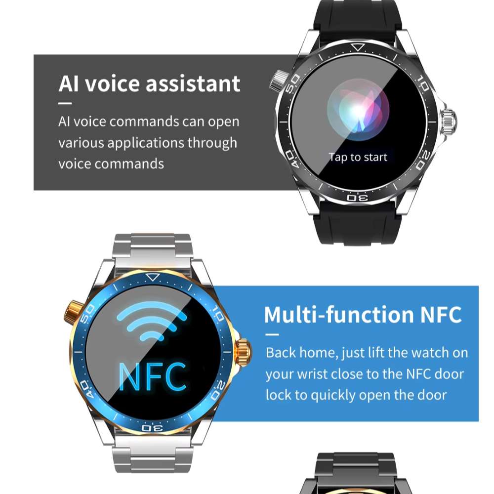 Smart Watch Moreka MSK30 pantalla amoled 400 mAh contra agua IPX678