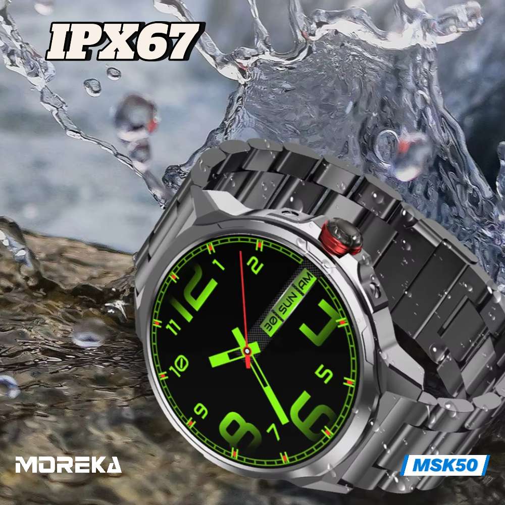 Smart Watch Moreka MSK50 amoled 700mAh contra agua IPX675