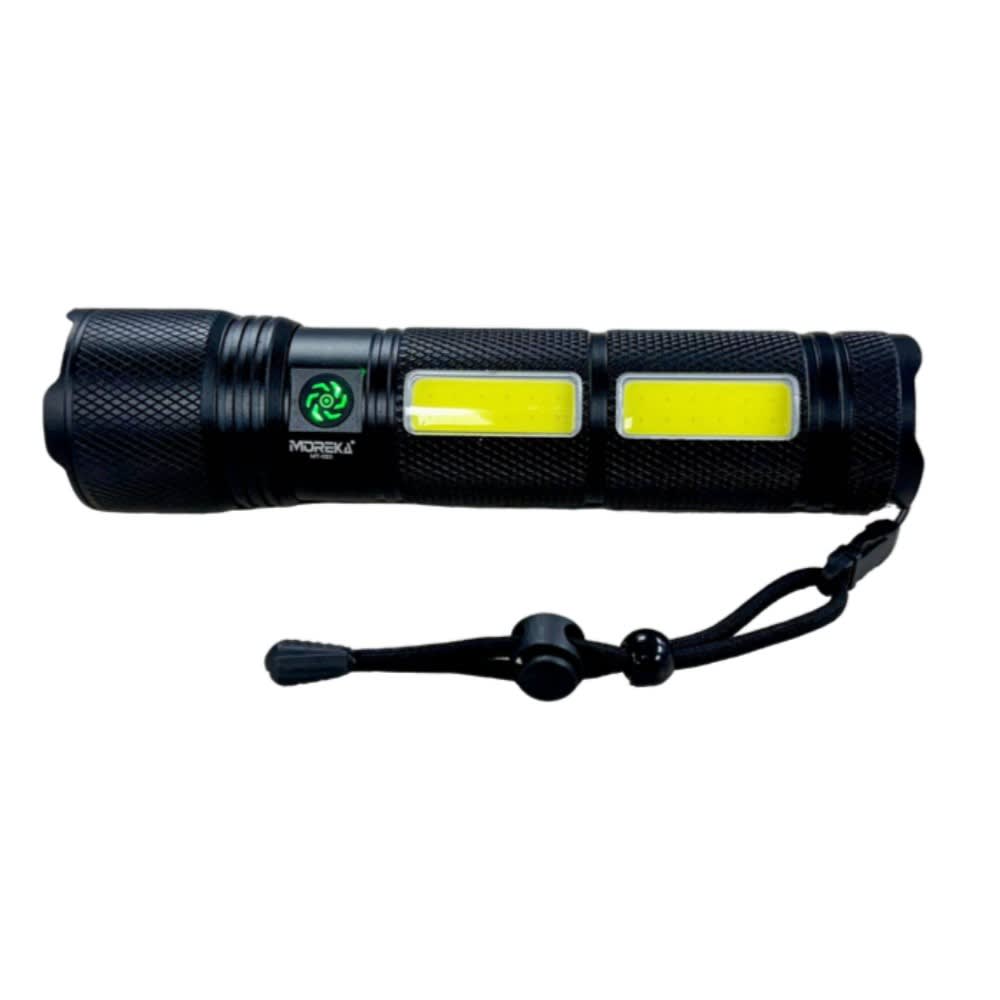 Linterna tactica metalica recargable 3600mAh TG+COB 3000 metros de distancia MT-023 0