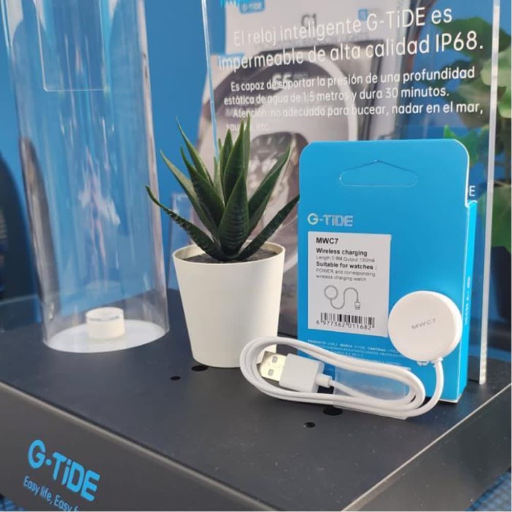 Cargador Magnetico Inálambrico 0.8M / 150 mA G-TIDE MWC73