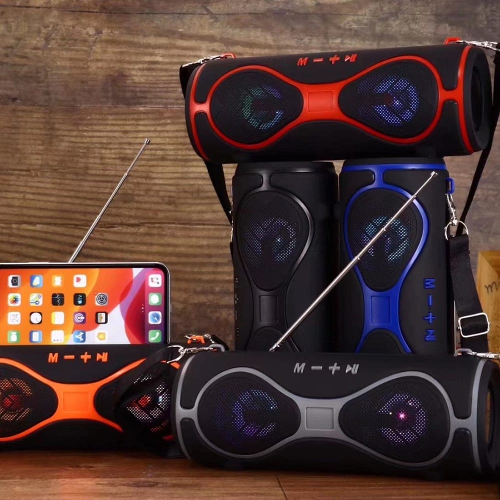 Bocina Portátil Moreka MW8S Inalámbrico Bluetooth Con Radio Fm y Antena11