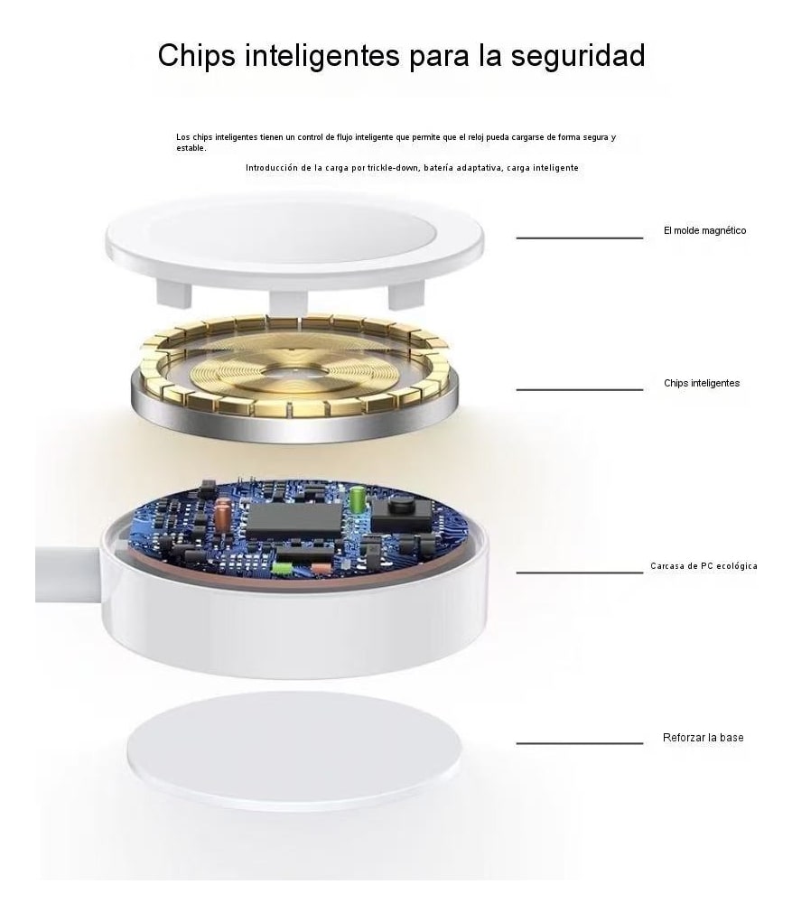 Cargador Magnetico Inálambrico 0.8M 150 mA G-TIDE MWC74