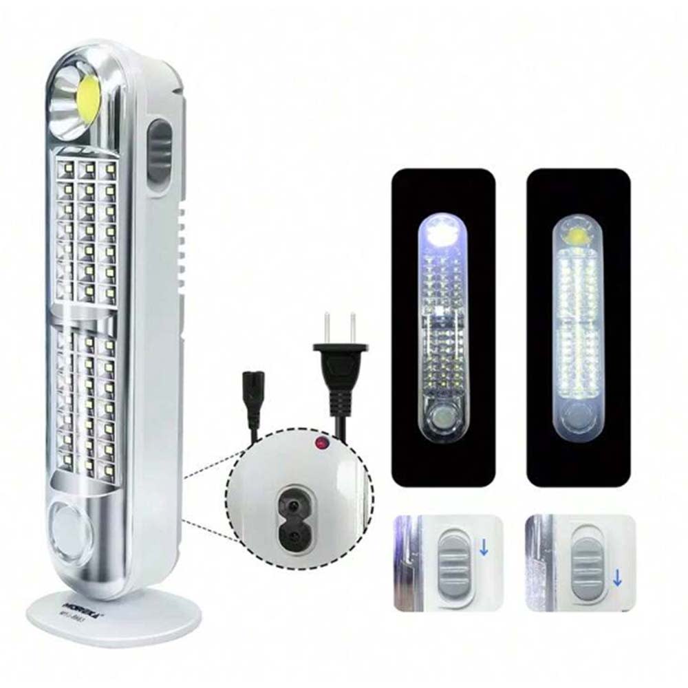 Lampara de Emergencia portátil Moreka MYJ-8683U 43 Leds recargable gancho pegable2