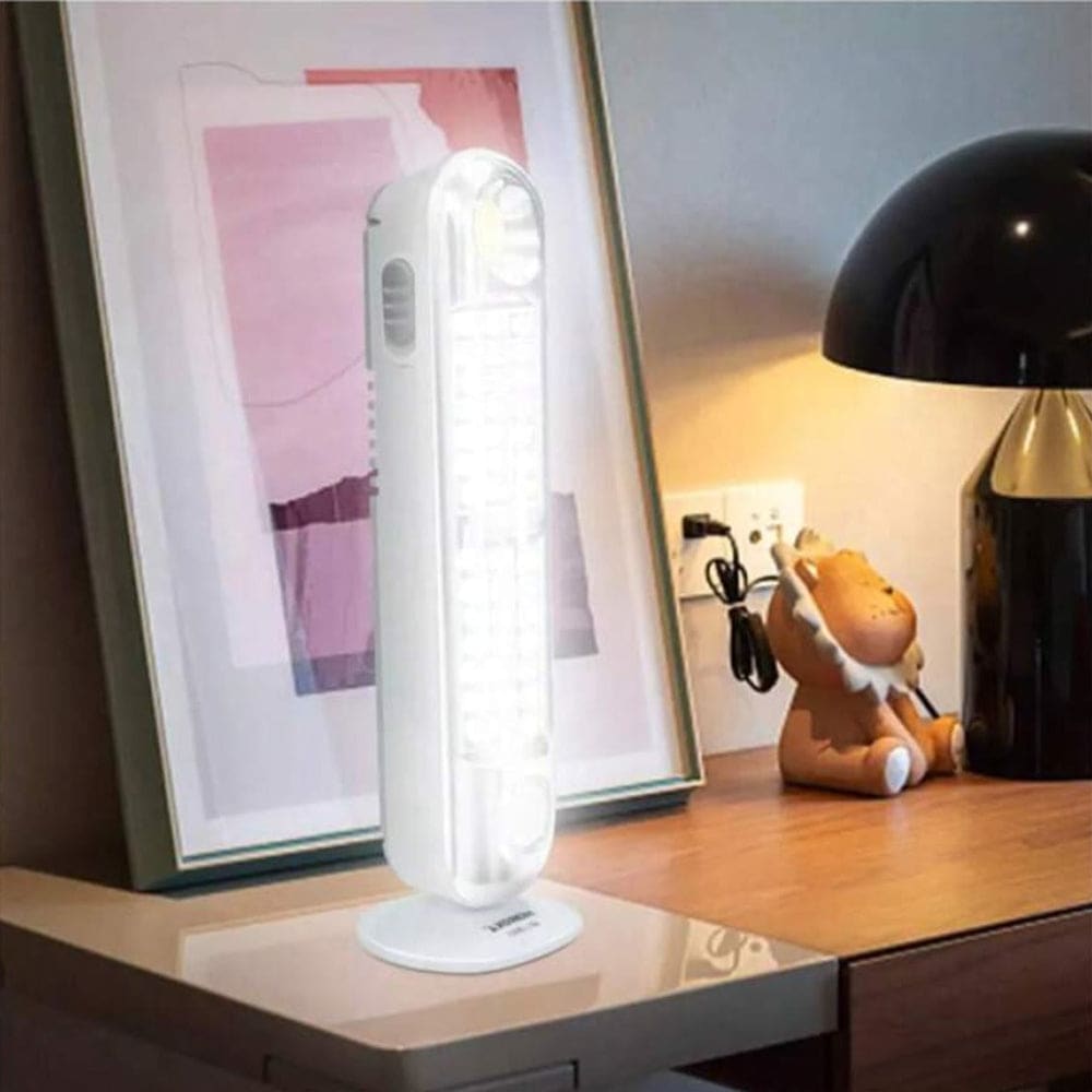 Lampara de Emergencia portátil Moreka MYJ-8683U 43 Leds recargable gancho pegable10