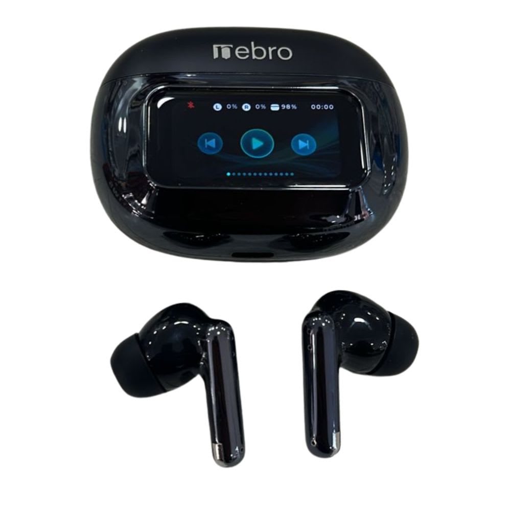 Audífonos Nebro T37 Bluetooth ANC+ENC 300mAh Deep Bass TWS2