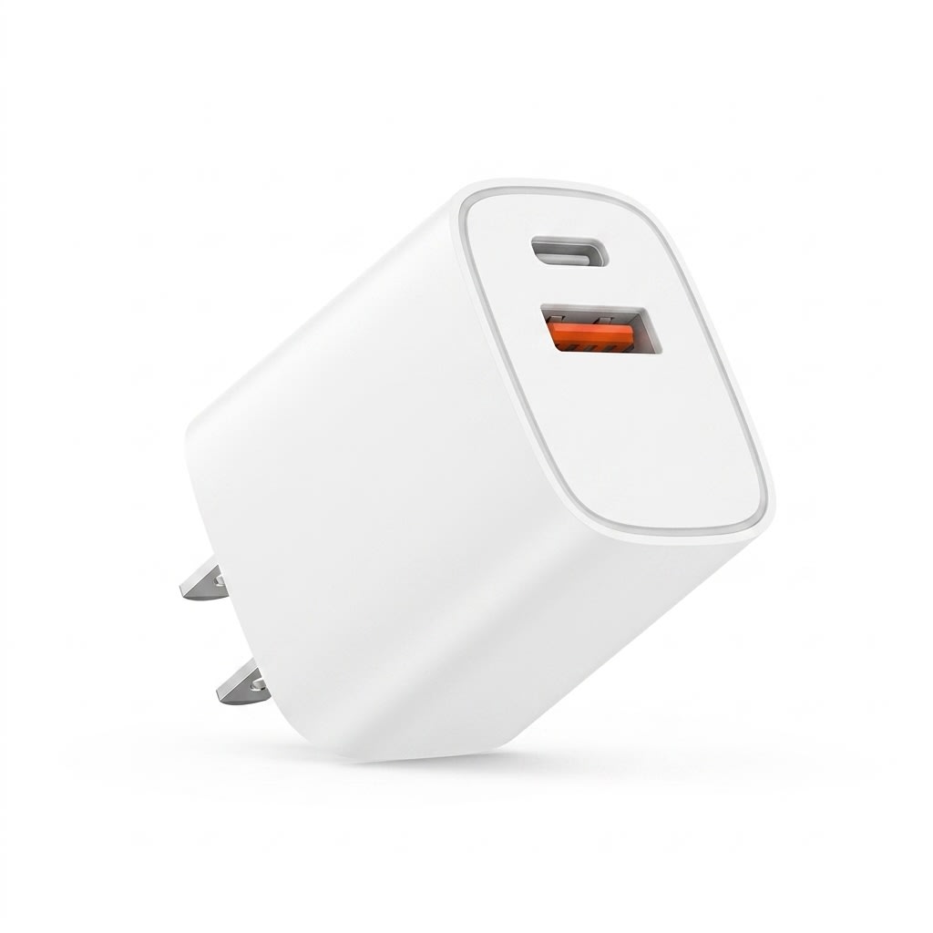 Cargador 12W 1 USB-A + 1 USB-C Nebro VGA-0516