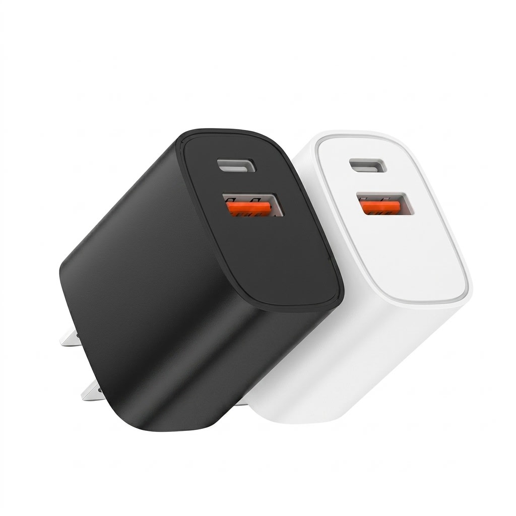 Cargador 12W 1 USB-A + 1 USB-C Nebro VGA-0517