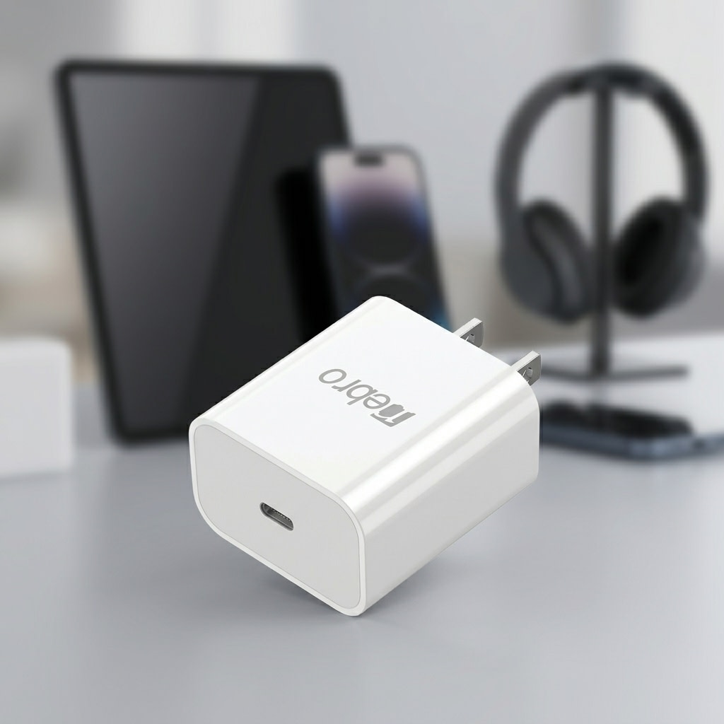 CARGADOR VGA-201 Carga Rapida 20W PD SALIDA TIPO C3