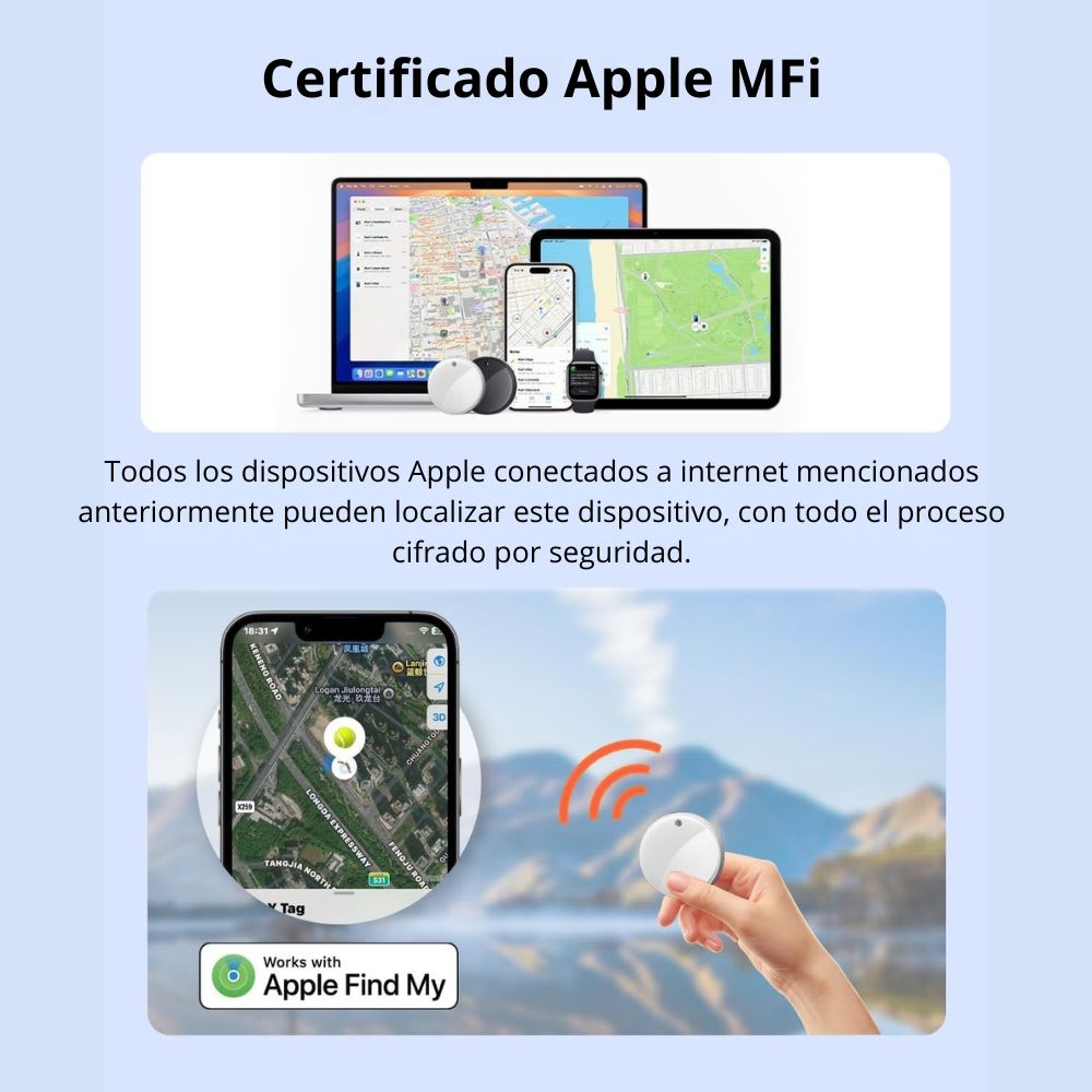 Localizador Gps Rastreador compatible Android  IOS Universal 365 Días NUTALE F20X8