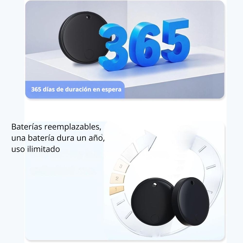 Localizador Gps Rastreador compatible Android  IOS Universal 365 Días NUTALE F20X7