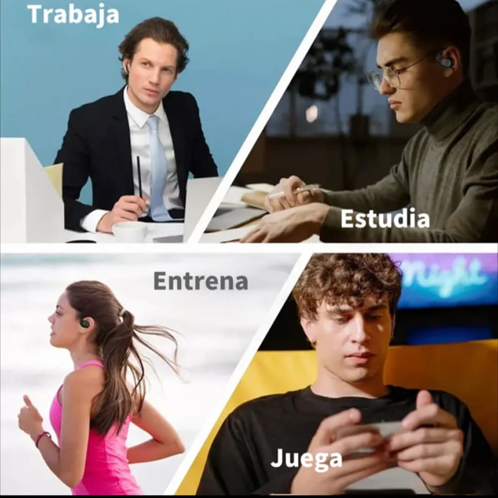 Audífonos Bluetooth sport G-TIDE Cancelación de Ruido 50mAh6