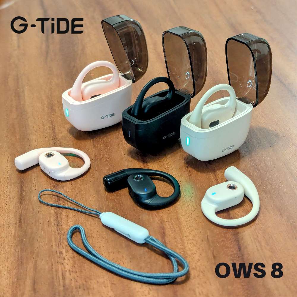 Audífonos Bluetooth Conducción de Aire Cancelación de Ruido Sport 50mAh IPX4 G-TIDE OWS 84