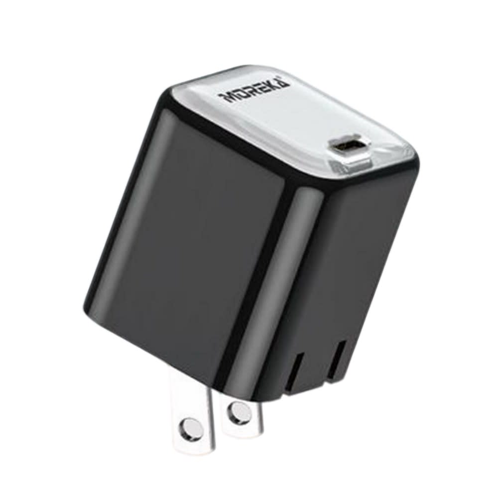 Cubo carga rápida 20W 5V- 3A puerto C Clavija plegable Moreka P-211 0