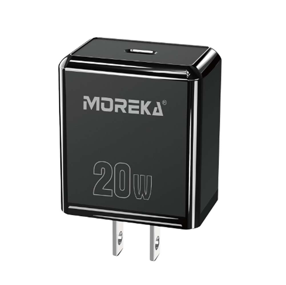 Cargador 20W Moreka P205 puerto tipo C Cubo 0