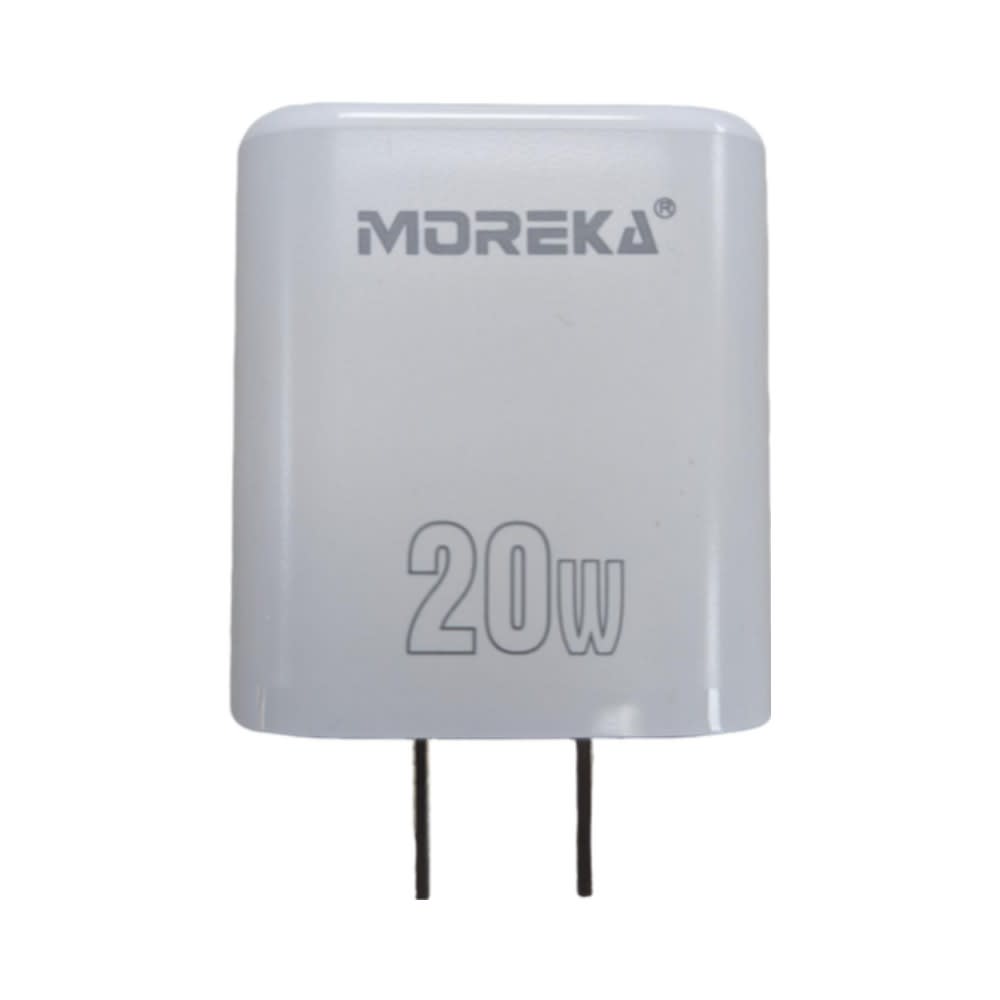 Cargador 20W Moreka P208 puerto tipo C Cubo4