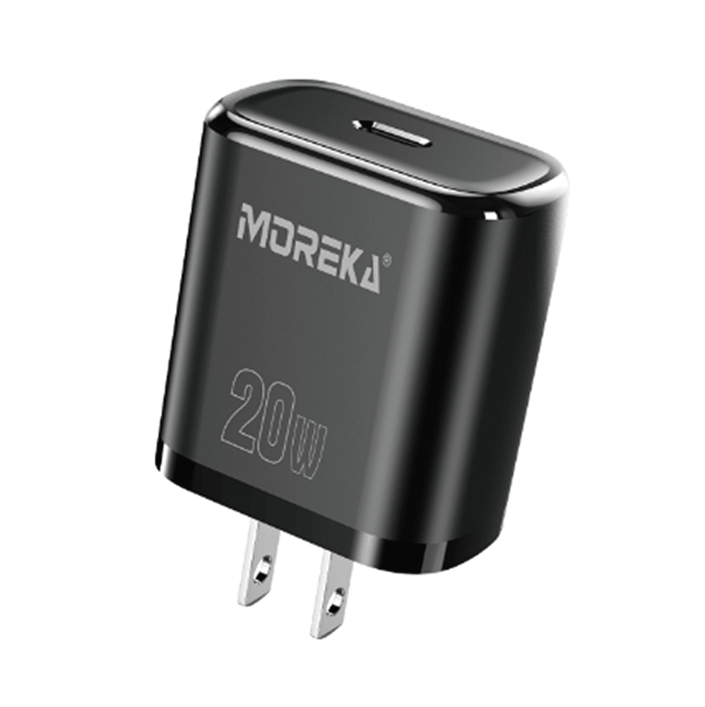 Cargador 20W Moreka P208 puerto tipo C Cubo 0