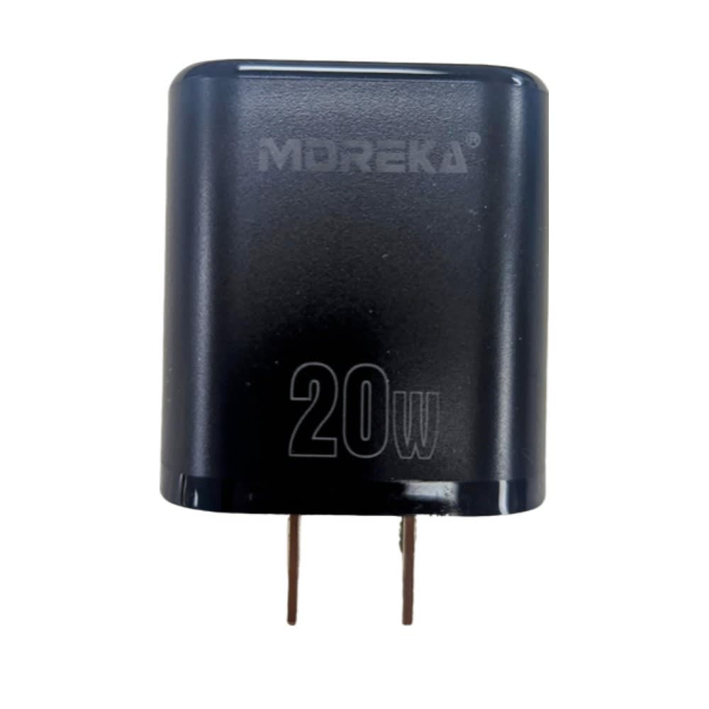 Cargador 20W Moreka P208 puerto tipo C Cubo3