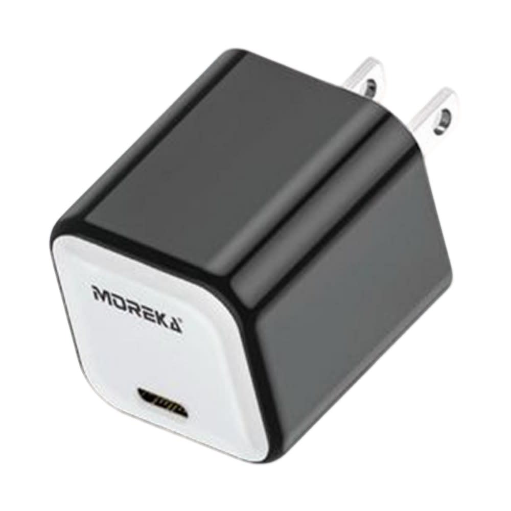Cubo de cargador Moreka carga rápida 20W 3A puerto C 0