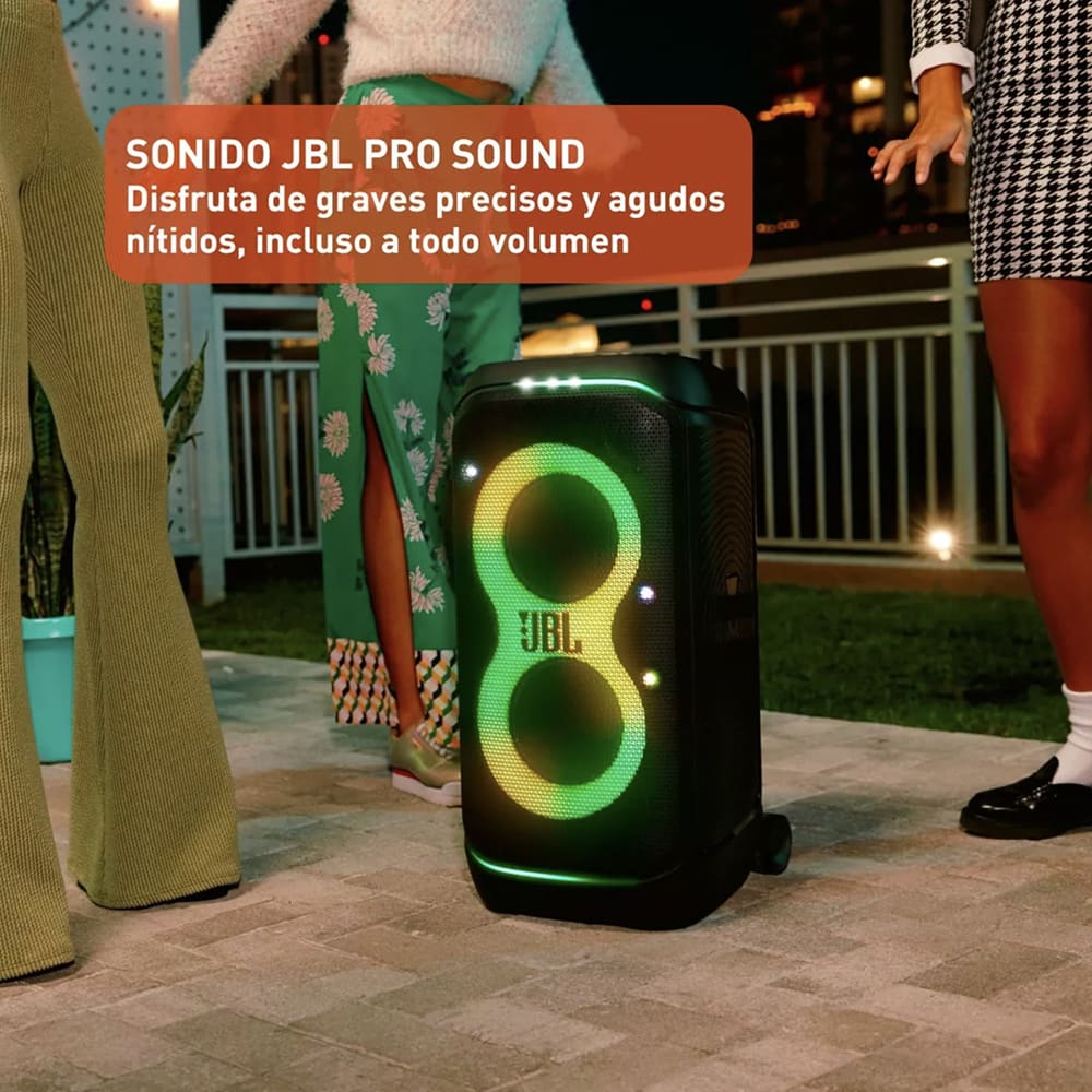 JBL Partybox Stage 320 Bocina Portátil Bluetooth 240W 18 Horas de reproducción6