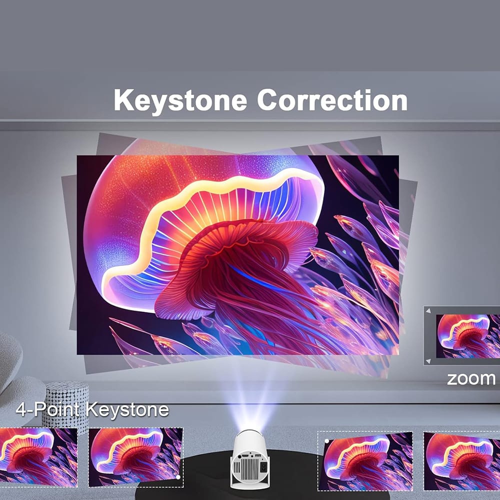 Proyector Profesional Portátil Bluetooth Smart Tv 4k Hd Wifi5