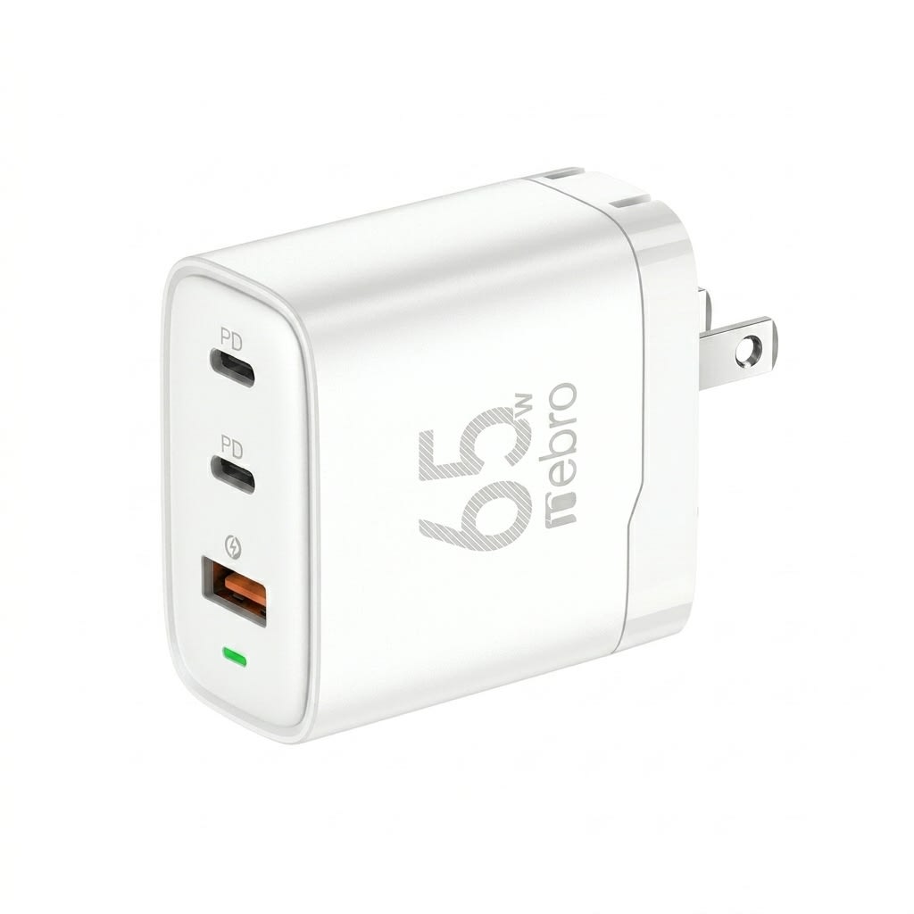 CARGADOR VGA-056T 65W  CARGA RAPIDA C A C 2 SALIDAS C 1 USB8