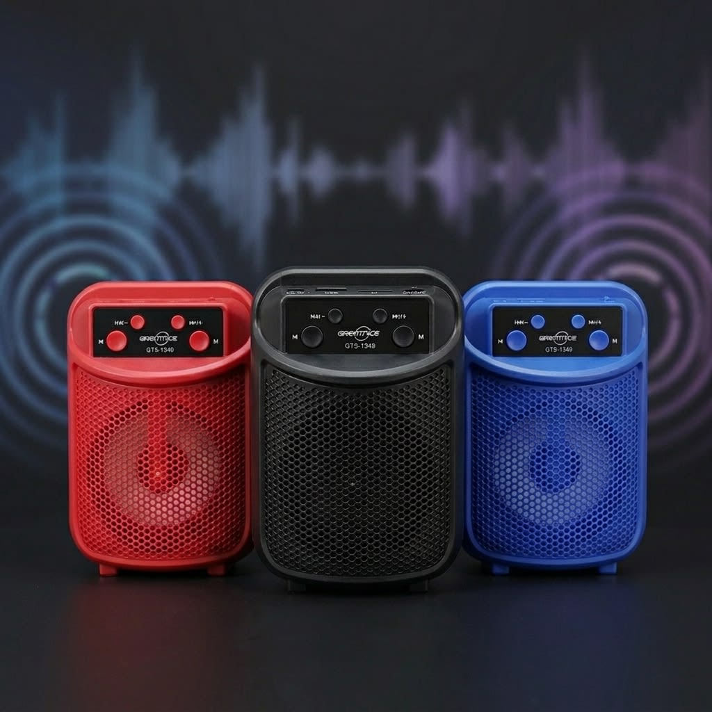 Bocina Bluetooth Recargable Greatnice GTS-1349 USB RADIO 5W6