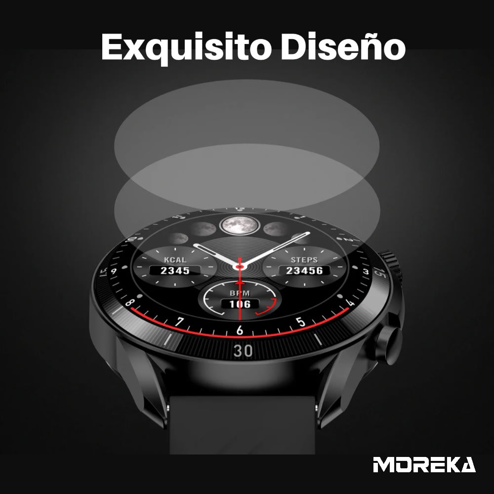 Smart Watch Moreka R01 pantalla amoled 330mAh contra agua IPX682