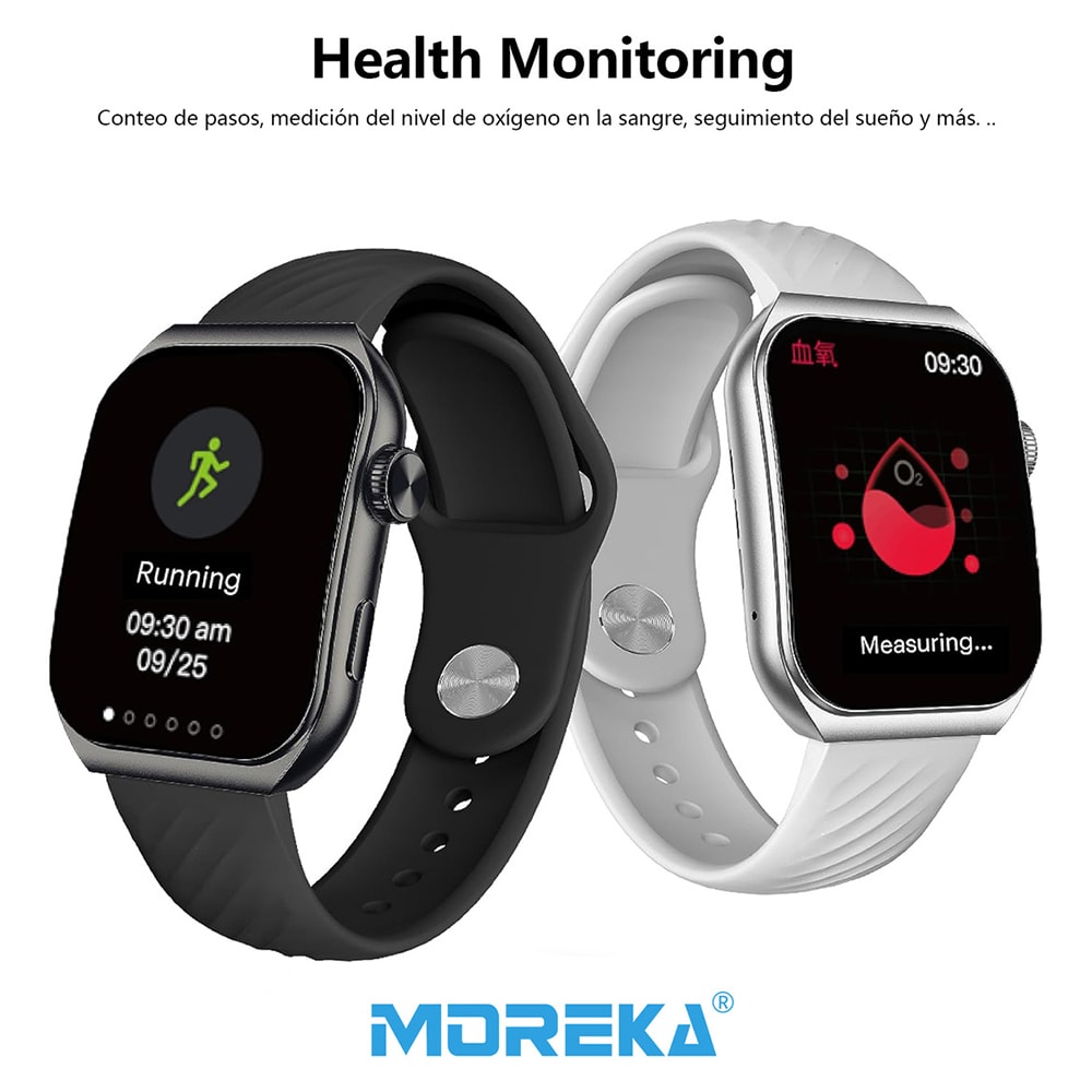 SmartWatch Moreka R03 amoled 2600mAh Resistente al agua5
