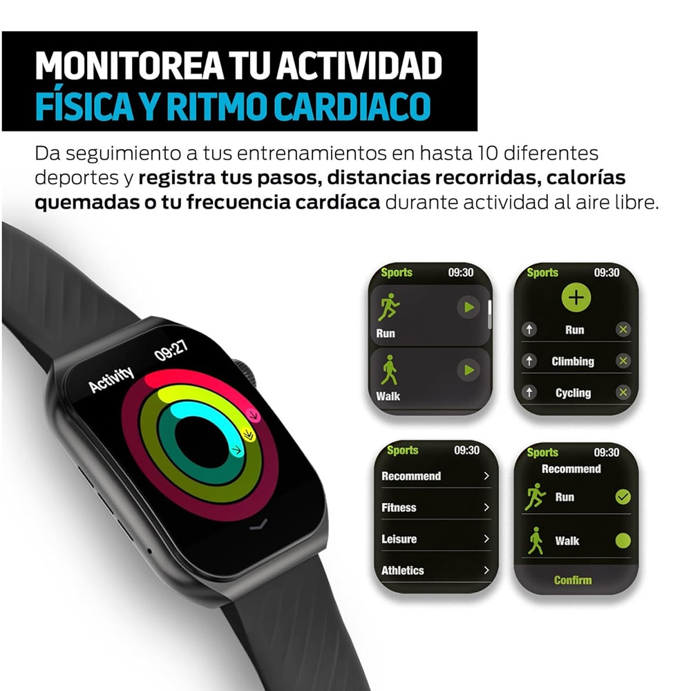 Smart Watch Moreka R03 pantalla amoled 2600mAh contra agua IPX689