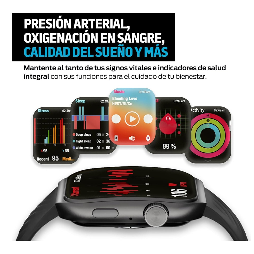 Smart Watch Moreka R03 pantalla amoled 2600mAh contra agua IPX6810
