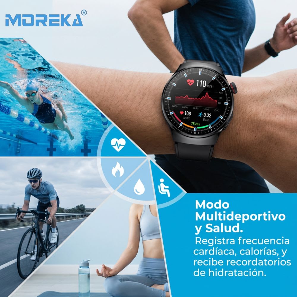 Smart Watch Moreka R06 pantalla HD 1.53